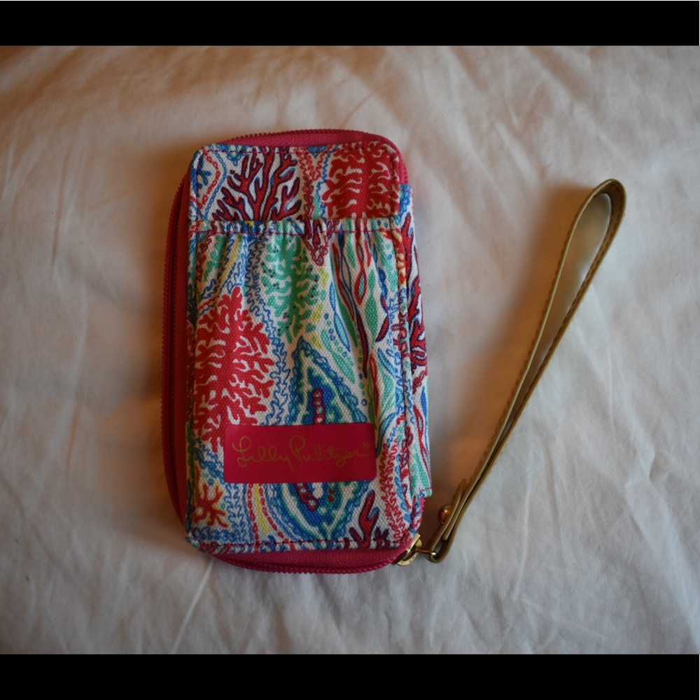 LILLY PULITZER wristlet